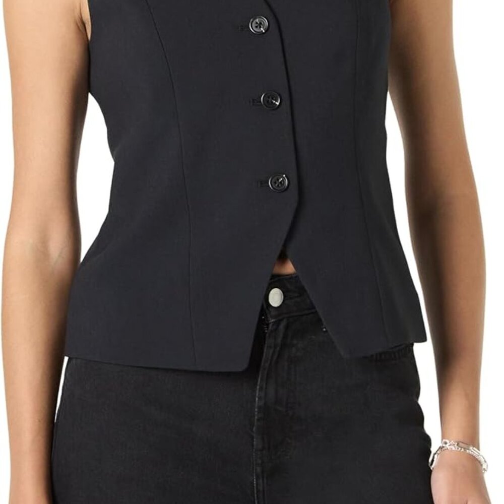 The Drop V-Neck Vest Jacey